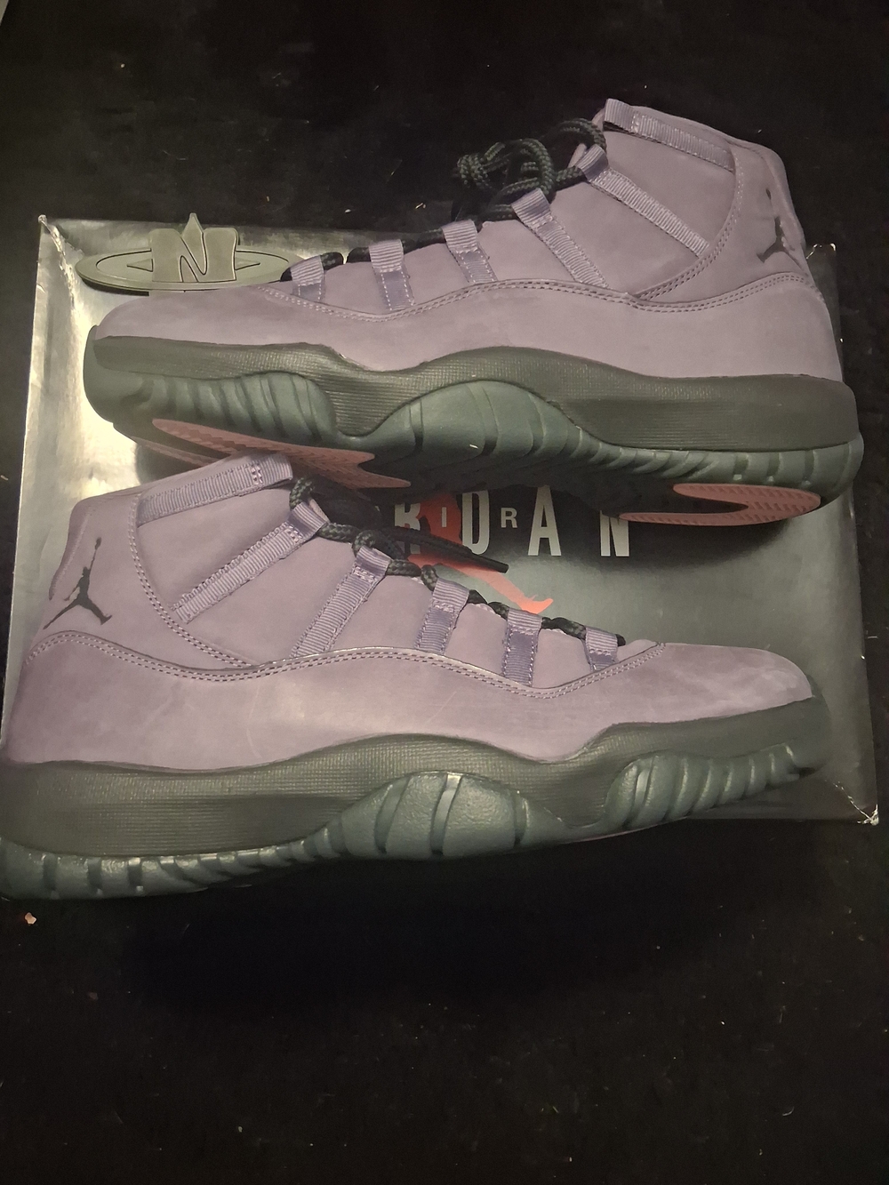 Jordan Men's Retro 10 High-Top Basketball Shoe in Purple